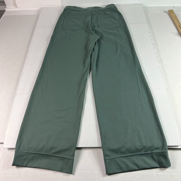 Halara Flex Pants Women's 29x30* High Waisted Straight Green Stretch Work Tag M - Picture 10 of 16
